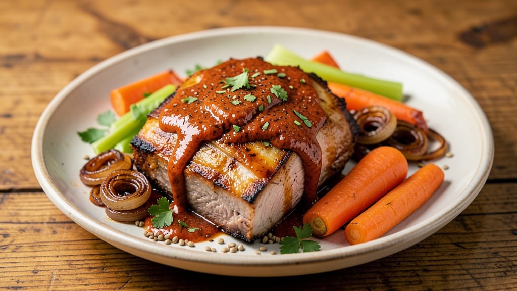Alison Roman's Pork Shoulder Harissa Recipe: Spicy-Sweet Crispy Bites in One Pan
