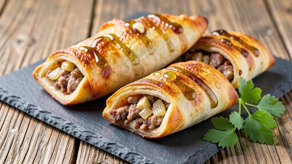 Baked Pork Empanadas Recipe: Flaky Pastry Hugs Juicy Filling