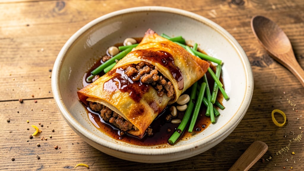Baked Pork Egg Rolls Recipe: Crispy Five-Spice Wraps With Juicy Fillings