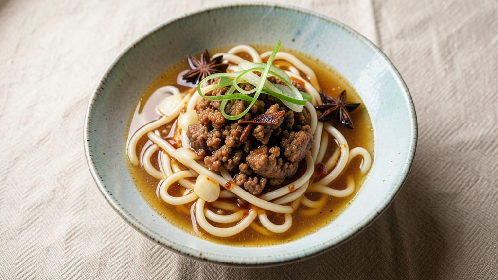 Minced Pork Noodle Soup Recipe: Savory Umami Bomb With Silky Noodles