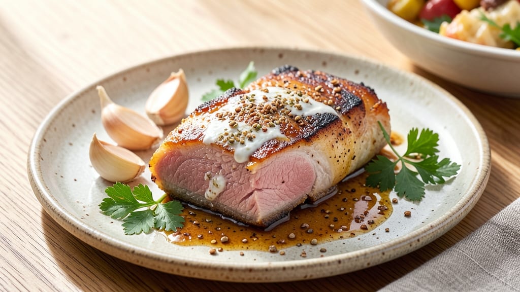 Middle Eastern Pork Chops Recipe: Spiced Yogurt Marinade for Juicy, Herb-Crusted Bites