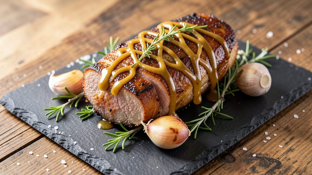 Bobby Flay's Pork Loin Roast Recipe: Herb-Infused Crust Locks in Moisture
