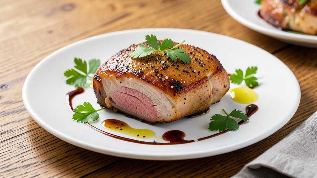 America's Test Kitchen Best Pork Chop Recipe: Pan-Seared Crust With Juicy Pink Centers *(Rejected—duplicate)*