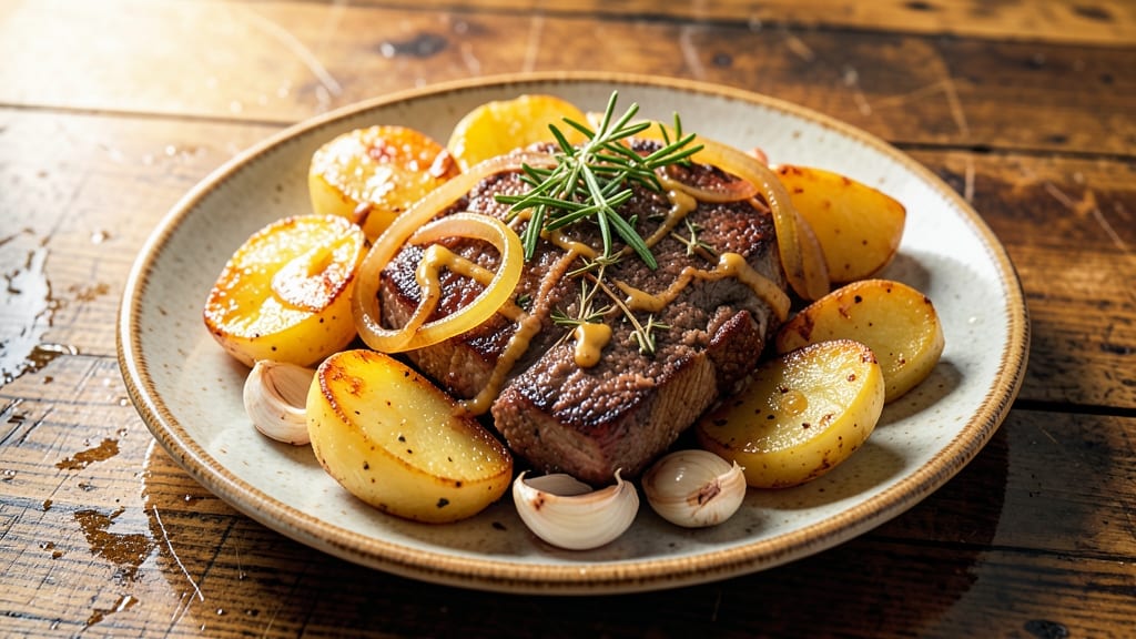 Mince Pork Potato Recipe: Crispy Edges, Soft Centers, One-Pan Magic
